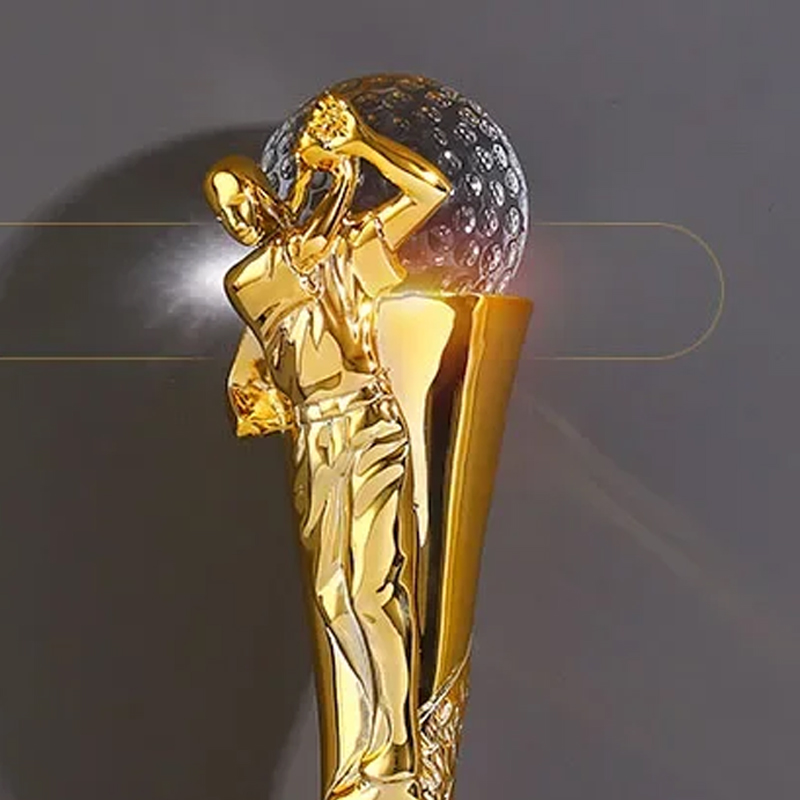 Badminton Europe - Customized Resin Trophy For Volleyball, Tennis,Badminton,