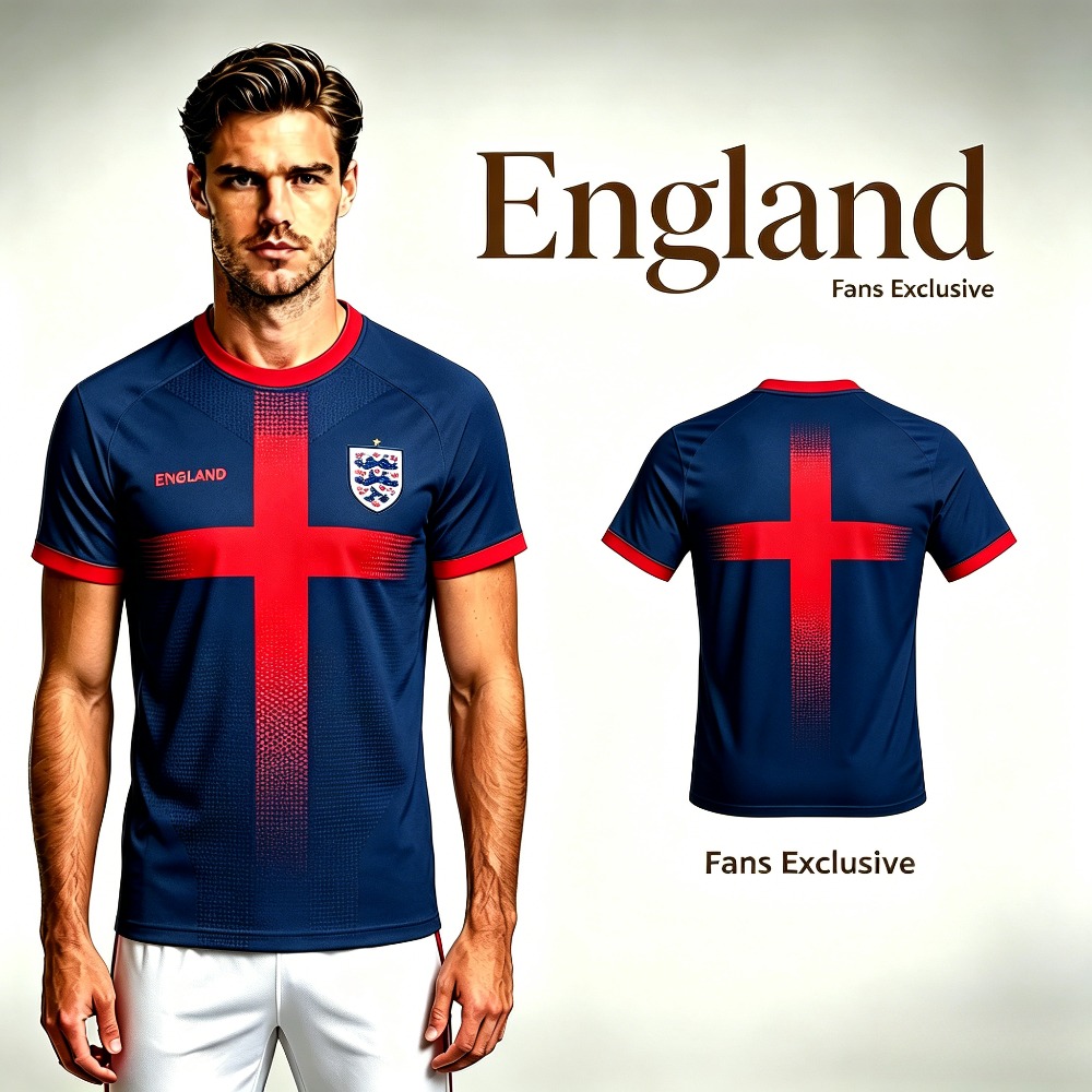 Badminton England - 2026 Summer England Scotland Flag Men's