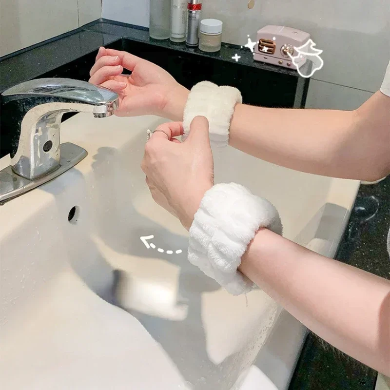 Wristband Pair Sweat - 2Pcs One Pair Wash Face and