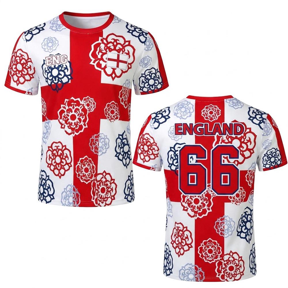 England Flag Print Football Je - Badminton England のレビューと価格
