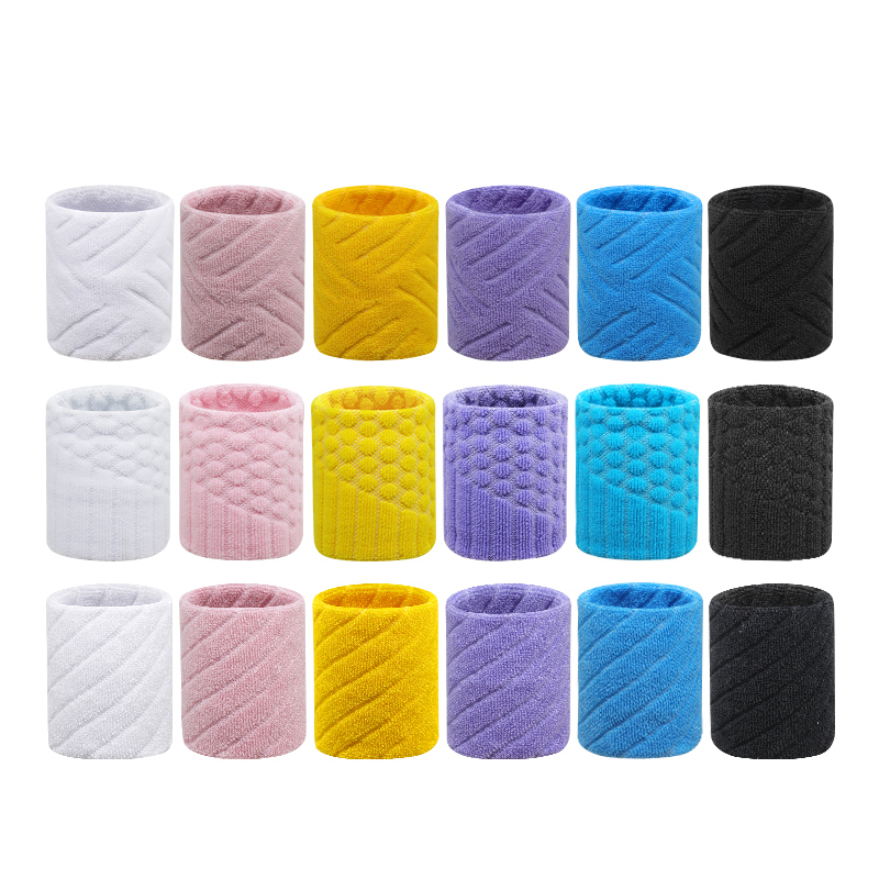 1 Pairs Cotton Elastic Wristba - Wristband Pair Sweat のレビューと価格