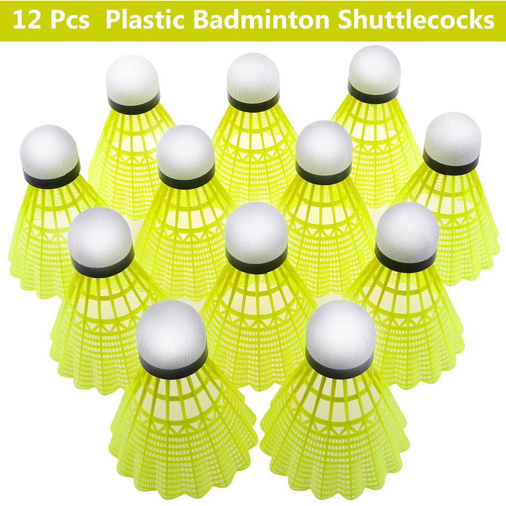 Nylon Badminton Shuttlecocks w - Badminton Event のレビューと価格