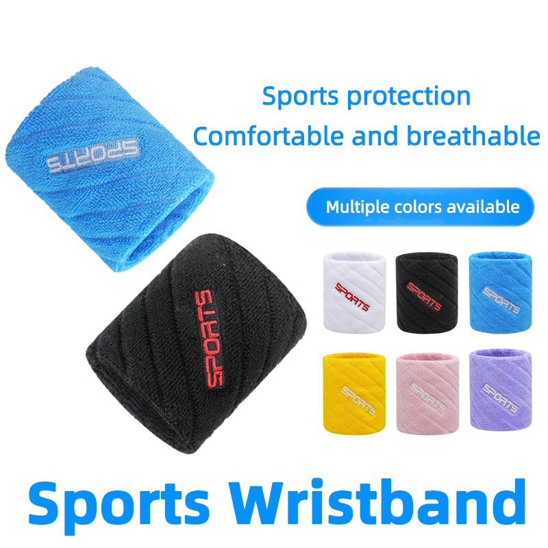 1 Pairs Cotton Elastic Wristba - Wristband Pair Sweat のレビューと価格