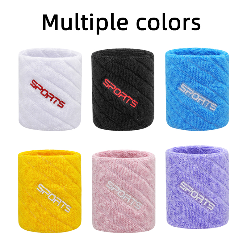1 Pairs Cotton Elastic Wristba - Wristband Pair Sweat のレビューと価格