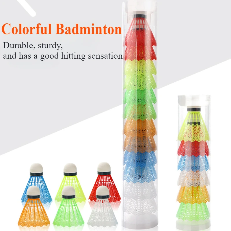 12 Pcs/Set Colorful Shuttlecoc - Badminton Event のレビューと価格