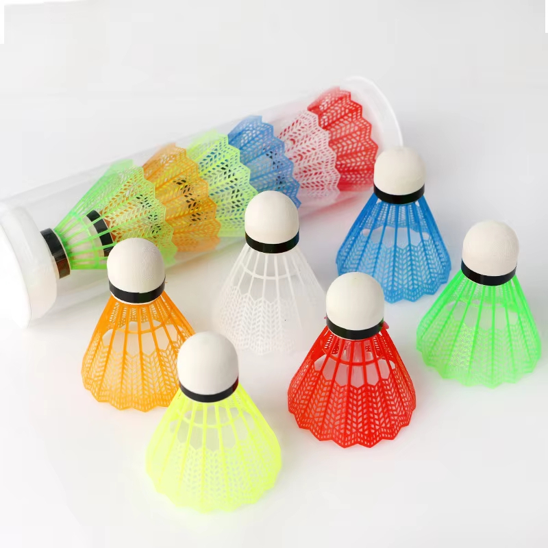 12Pcs Colorful Plastic Badmint - Badminton Event のレビューと価格