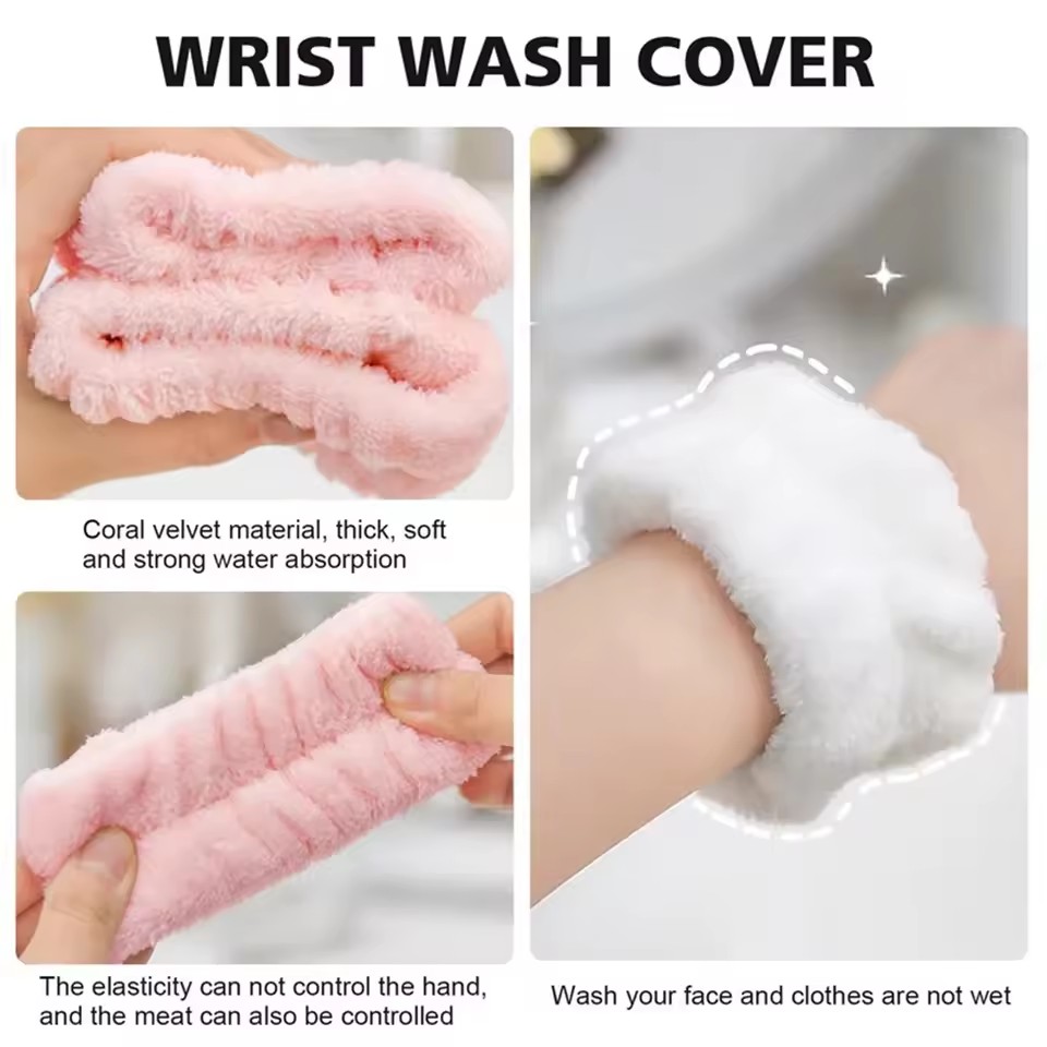 Fashion 2pcs One Pair Wash Fac - Wristband Pair Sweat のレビューと価格
