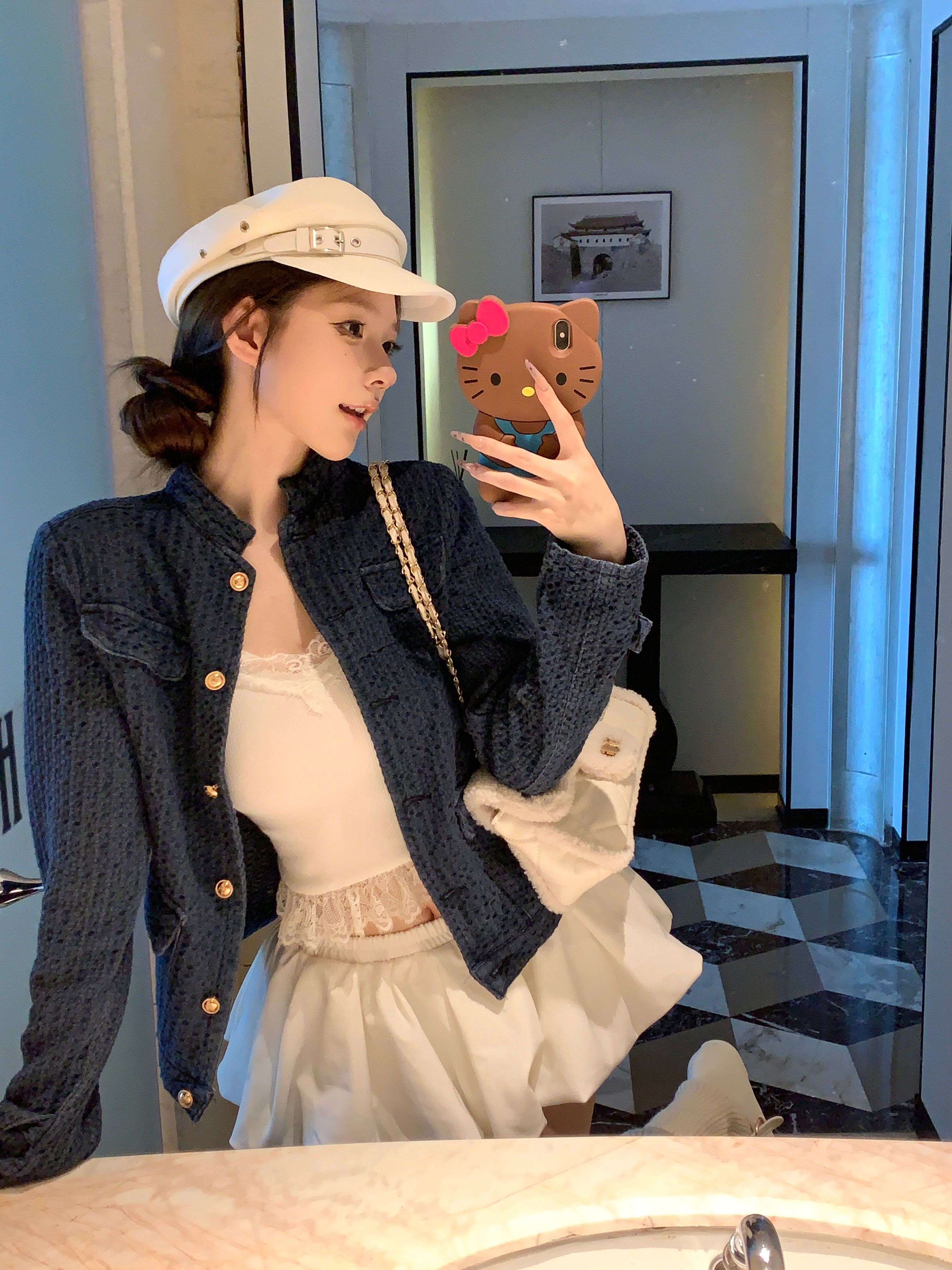 Tweed Jacket English Style Wom - Badminton English のレビューと価格