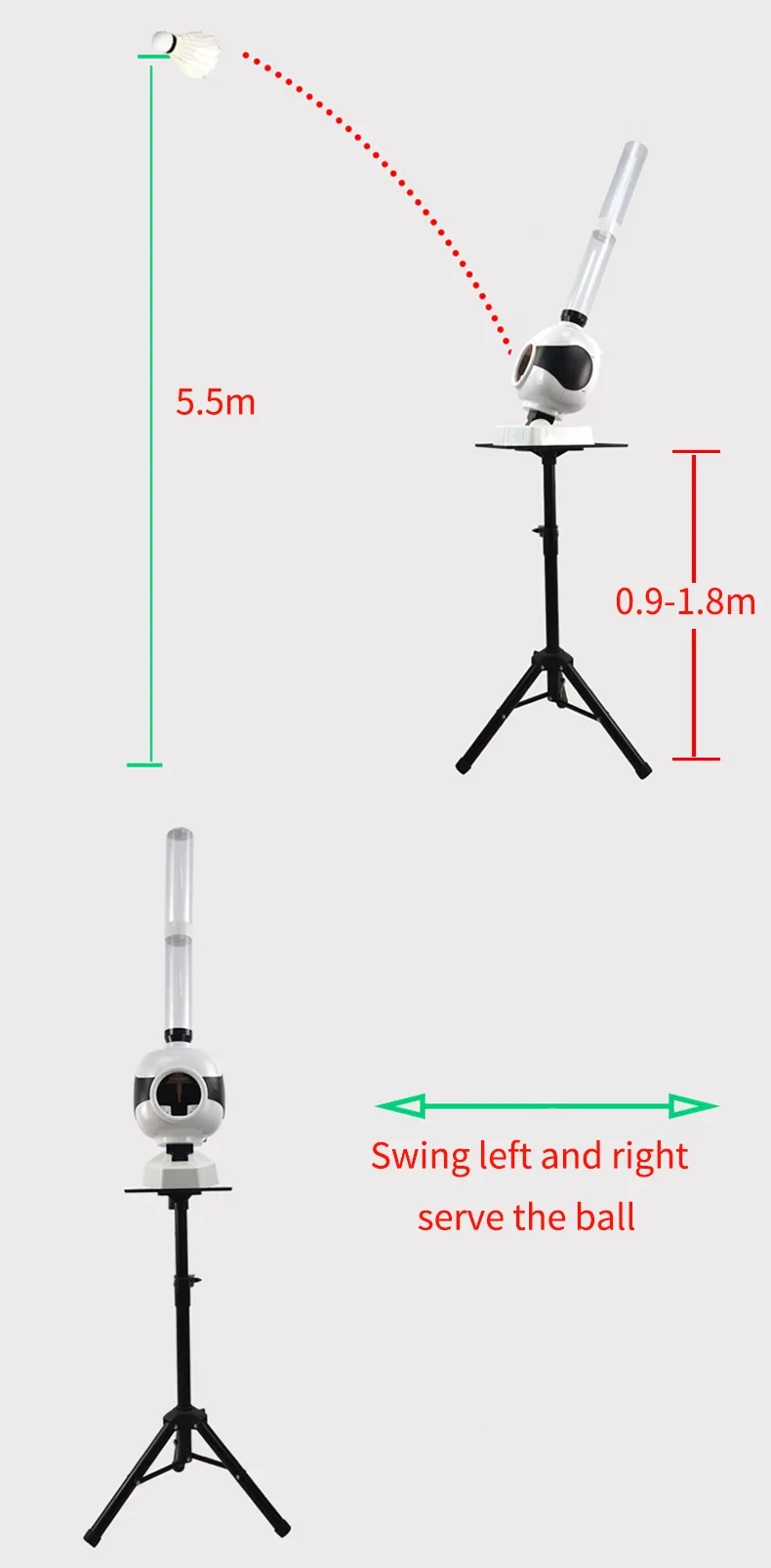 Badminton Automatic Serve Mach - Badminton Europe のレビューと価格