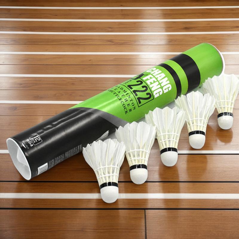 12PC Durable Badminton Shuttle - Badminton Event のレビューと価格
