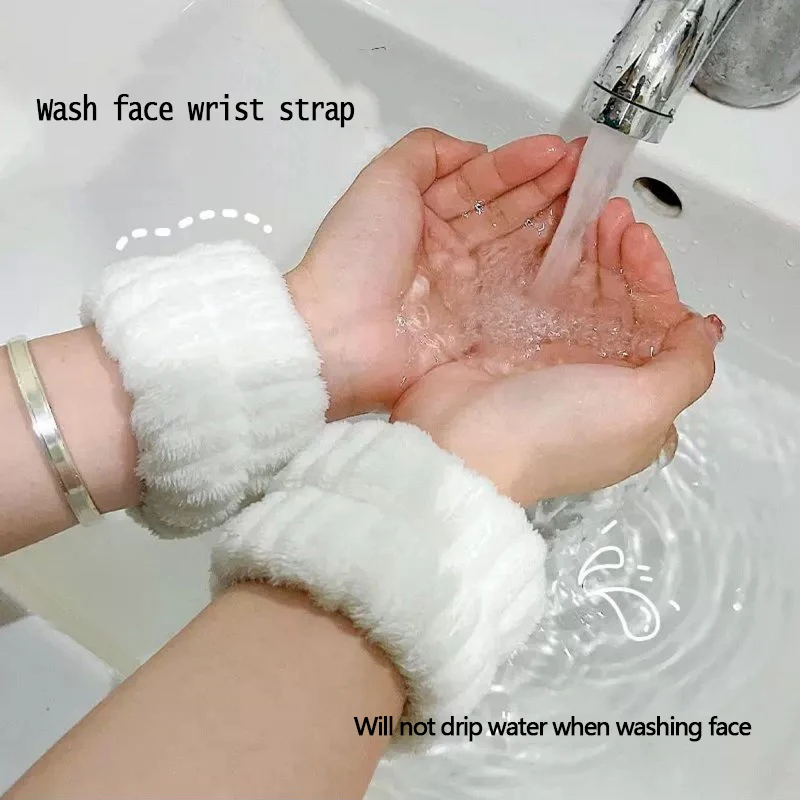 2Pcs One Pair Wash Face Wrist  - Wristband Pair Sweat のレビューと価格
