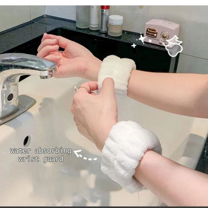 2Pcs One Pair Wash Face Wrist  - Wristband Pair Sweat のレビューと価格