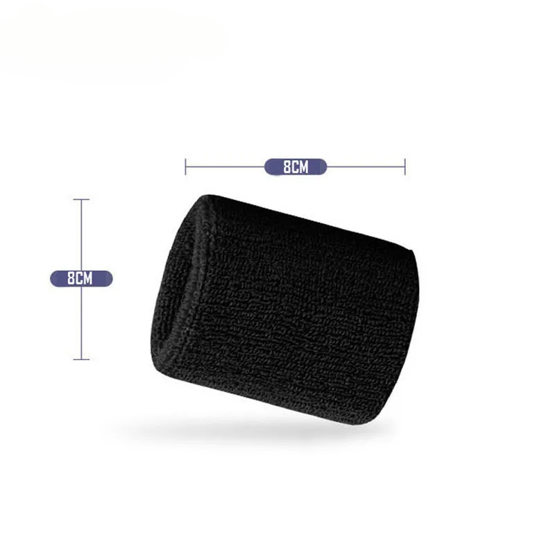 1 Pair Sport Wristbands Cotton - Wristband Pair Sweat のレビューと価格
