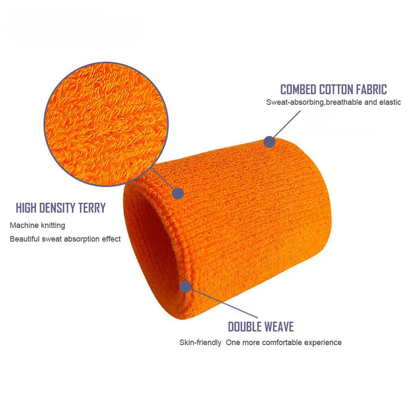 1 Pair Sport Wristbands Cotton - Wristband Pair Sweat のレビューと価格