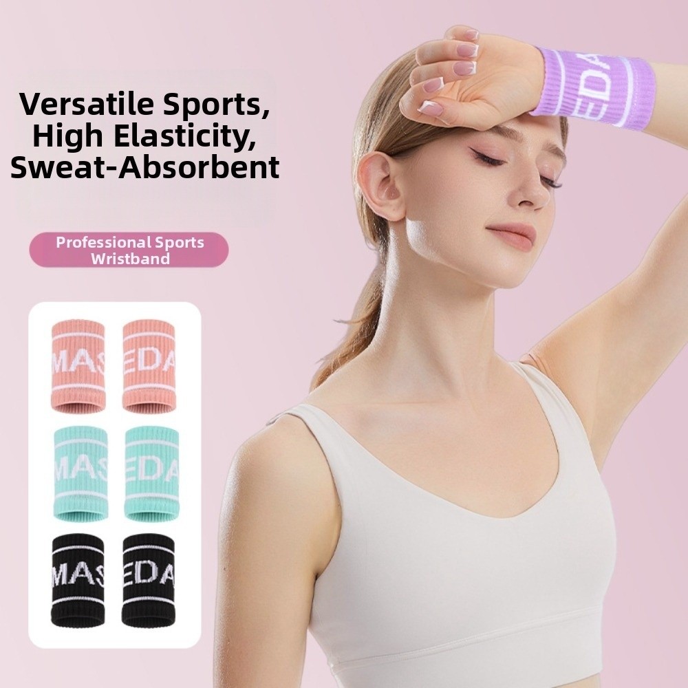 1 Pair Elastic Breathable Spor - Wristband Pair Sweat のレビューと価格