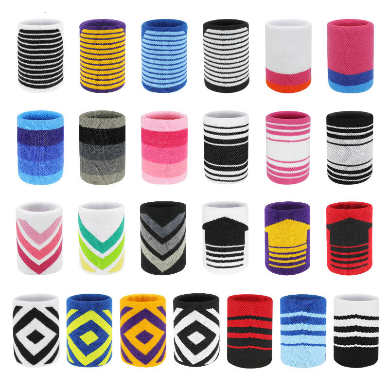 1 Pair Colorful Polyester Cott - Wristband Pair Sweat のレビューと価格