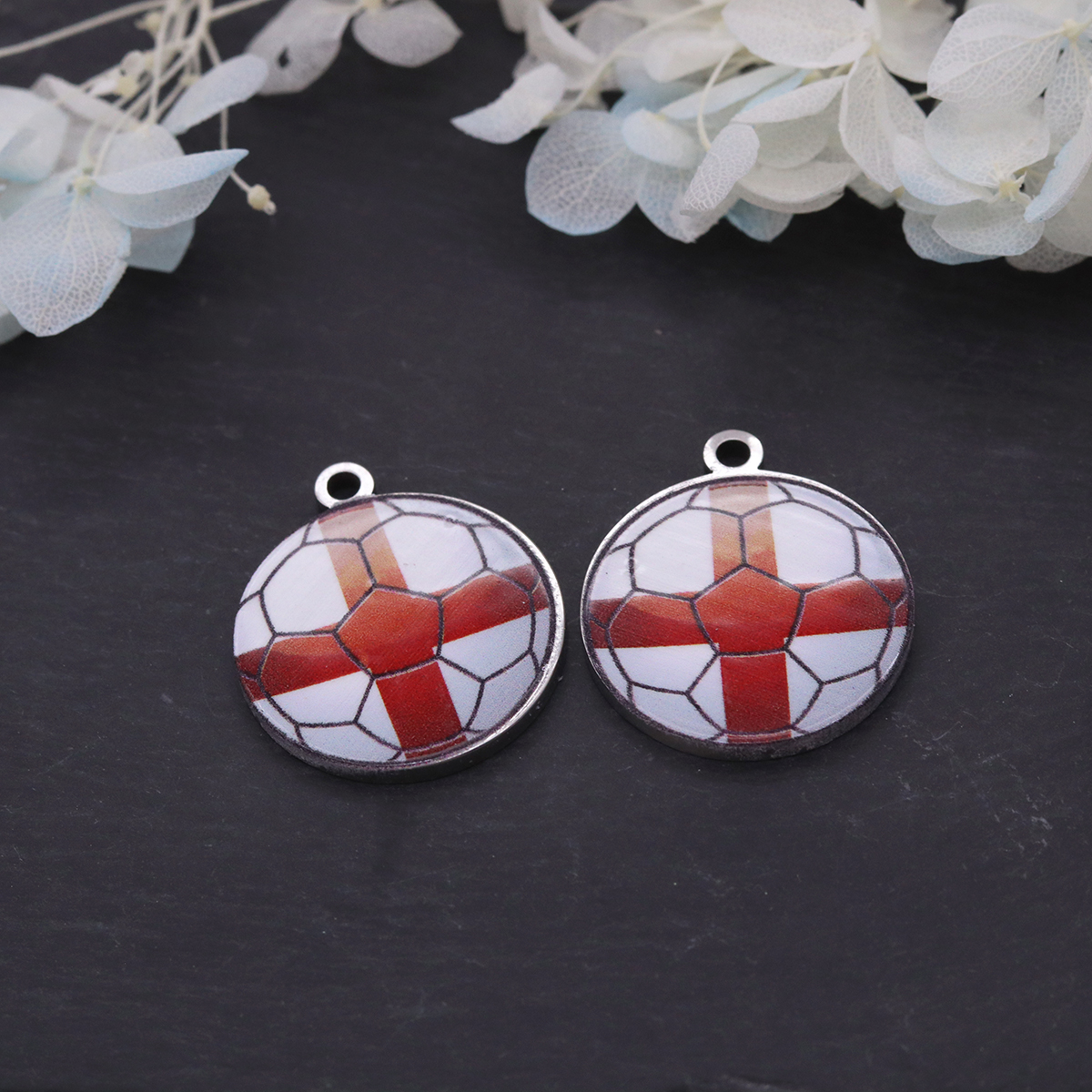 2PCS Stainless Steel Red Cross - Badminton England のレビューと価格