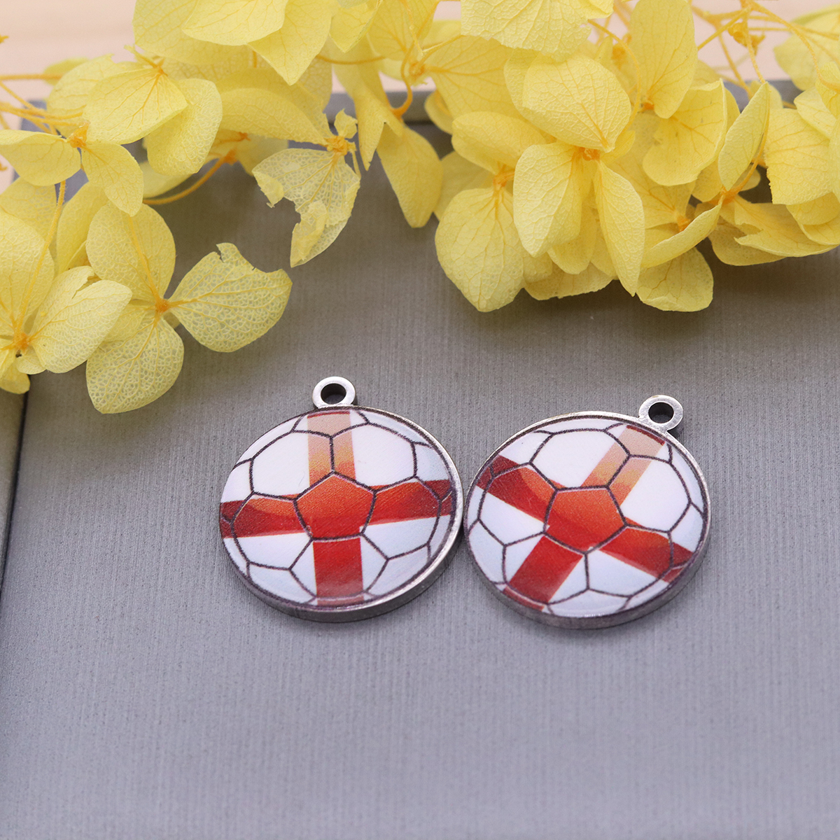 2PCS Stainless Steel Red Cross - Badminton England のレビューと価格