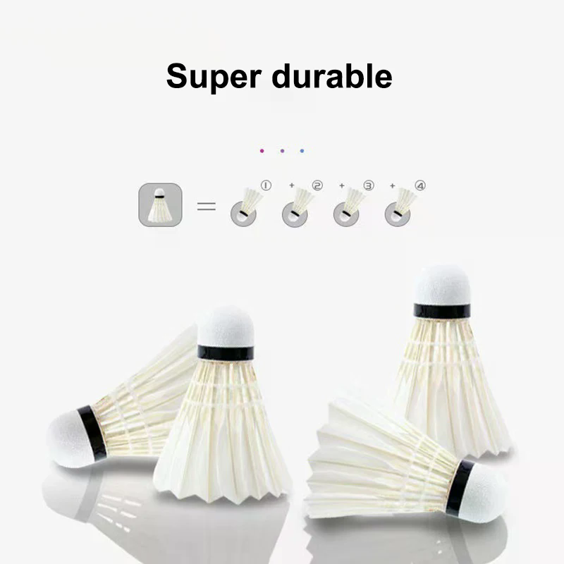 3/6Pcs Badminton Balls Shuttle - Badminton Event のレビューと価格