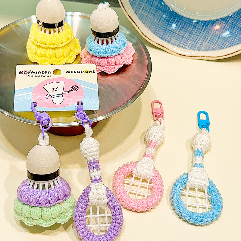Handmade Hook Knitting Badmint - Badminton Yang Yang のレビューと価格