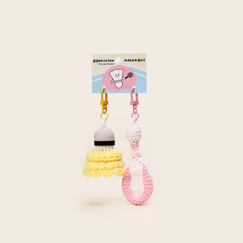 Handmade Hook Knitting Badmint - Badminton Yang Yang のレビューと価格