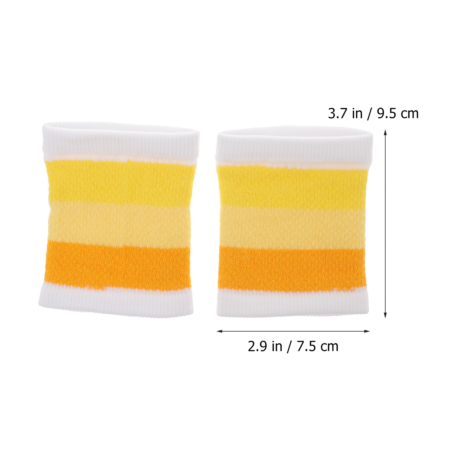 Pair Fitness Wristband Yellow  - Wristband Pair Sweat のレビューと価格